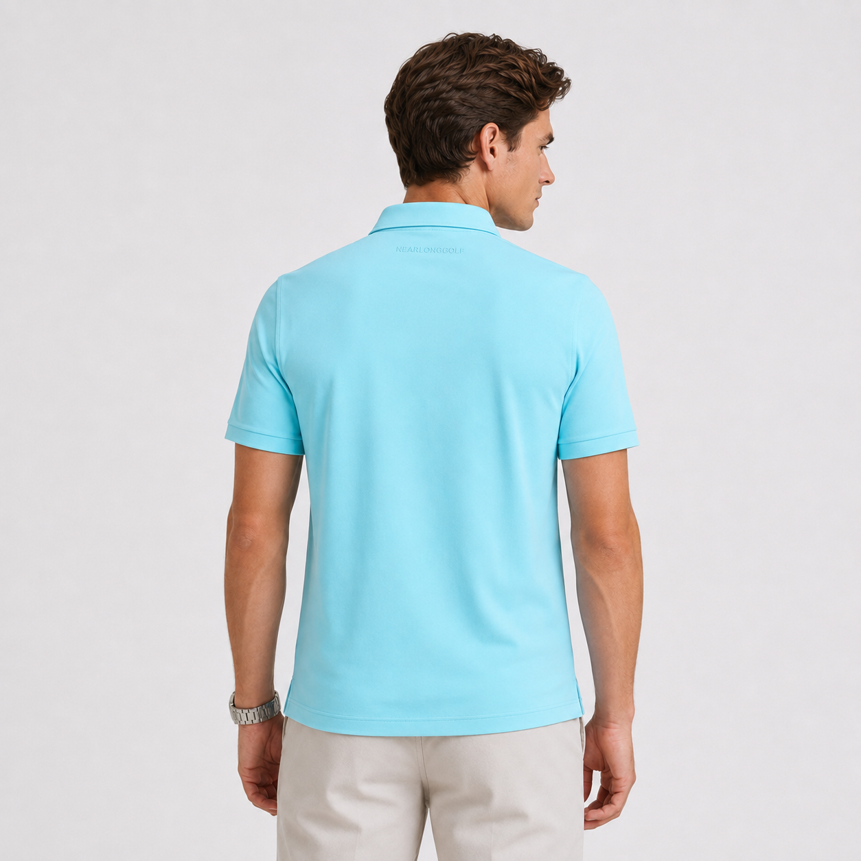 Men's Short Sleeve Golf Polo Shirt,www.nearlonggolf.com,Custom Men's Golf Shirt | Private Label & Wholesale