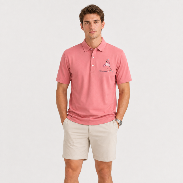 Men's Custom Logo Golf Polo Shirt,www.nearlonggolf.com,Custom Logo Golf Polo Shirts for Men | OEM Manufacturer