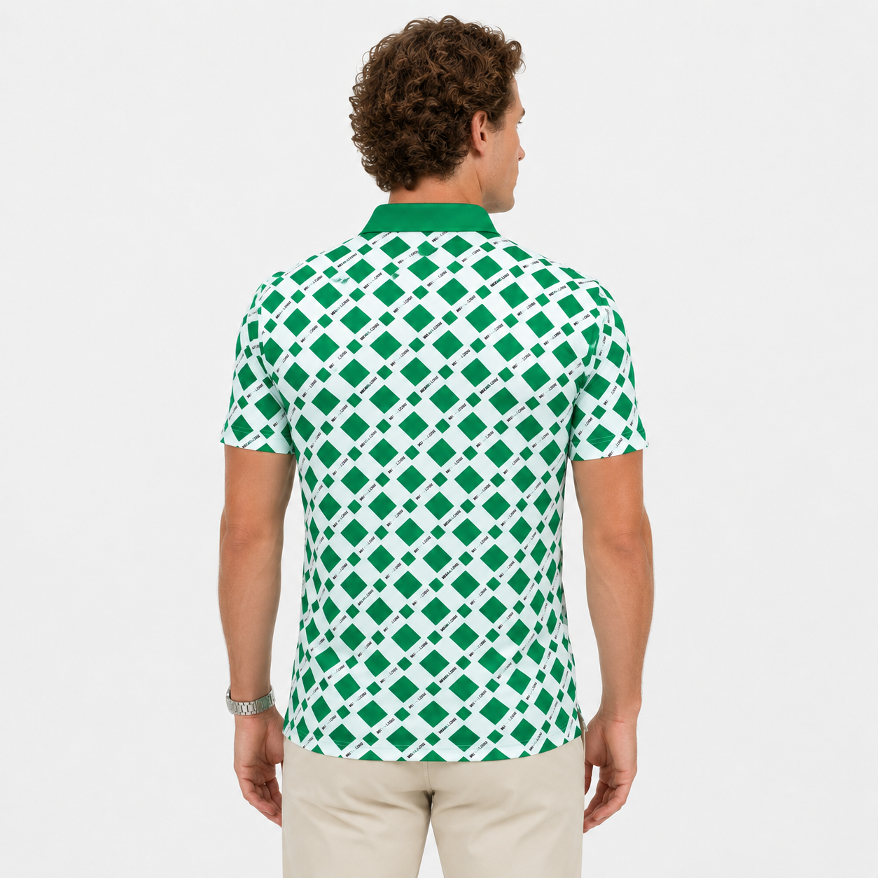 メンズチェック柄ゴルフポロシャツ、www.nearlonggolf.com、メンズ用チェック柄ゴルフポロシャツ | カスタムOEMサプライヤー