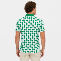 メンズチェック柄ゴルフポロシャツ、www.nearlonggolf.com、メンズ用チェック柄ゴルフポロシャツ | カスタムOEMサプライヤー