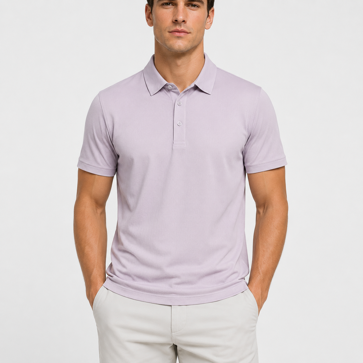 Men's Solid Golf Polo Shirt,www.nearlonggolf.com,Solid Golf Polo Shirts for Men | Private Label OEM