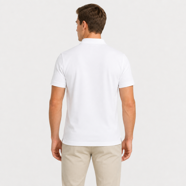 Men's White Golf Polo Shirt,www.nearlonggolf.com,White Golf Polo Shirts for Men | Custom Logo OEM