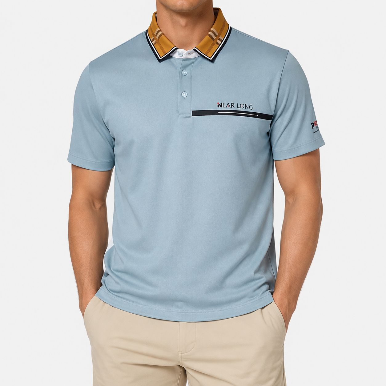 Modern Golf Wear Shirt For Men,www.nearlonggolf.com,Modern Golf Wear Shirt For Men Lightweight Club Style