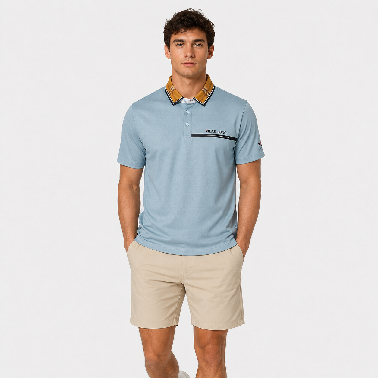 Modern Golf Wear Shirt For Men,www.nearlonggolf.com,Modern Golf Wear Shirt For Men Lightweight Club Style