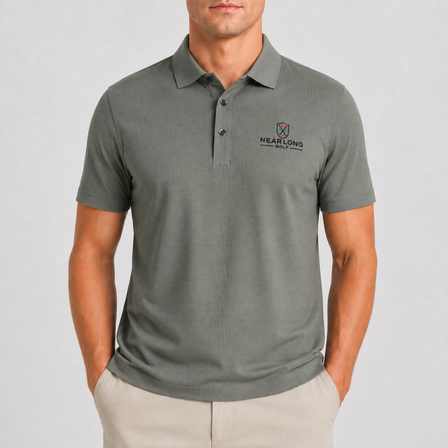 Men's Performance Golf Polo Shirt,www.nearlonggolf.com,Men's Performance Golf Polo Shirt Breathable Sports Wear