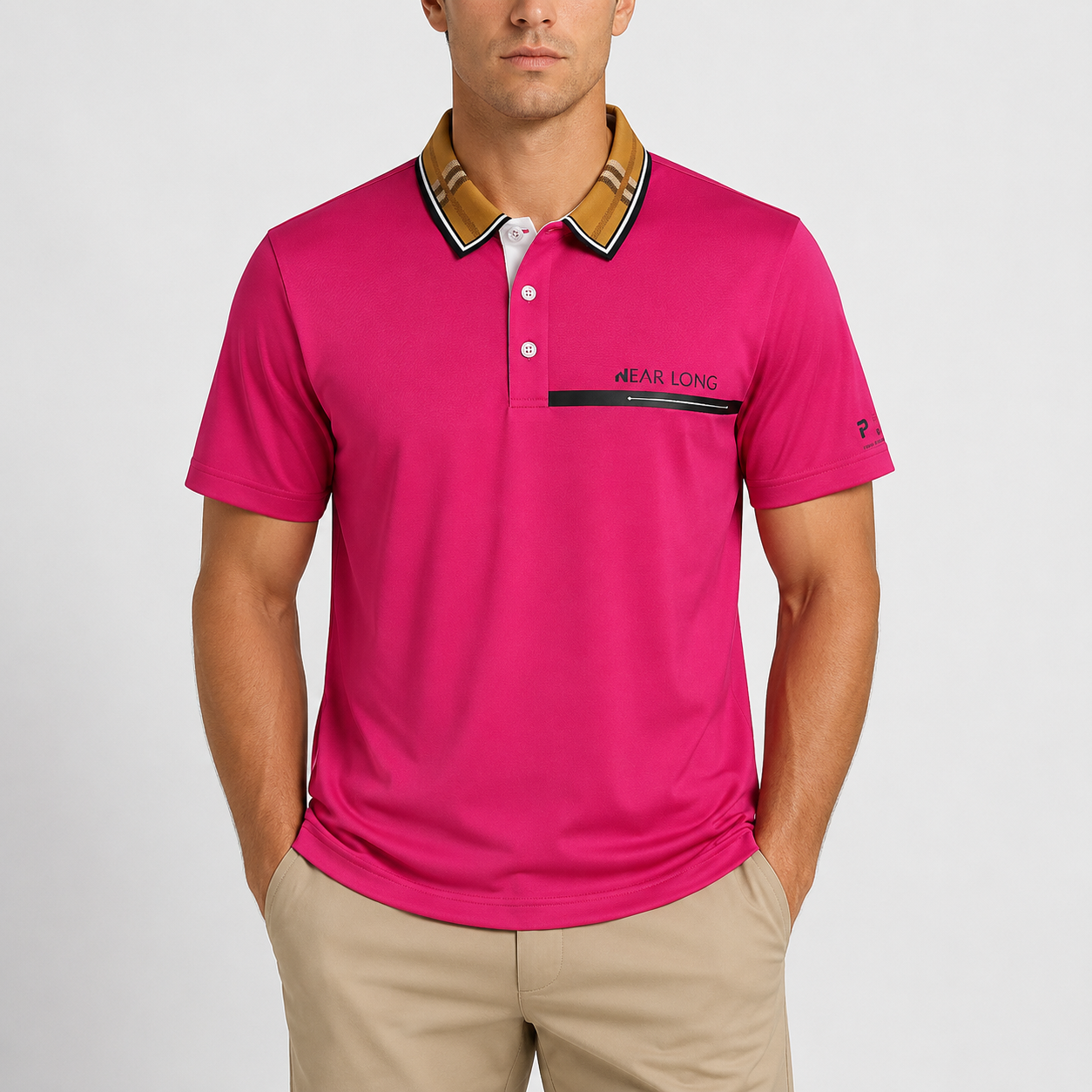 Stylish Golf Shirt For Men,www.nearlonggolf.com,Stylish Golf Shirt For Men Modern Casual Golf Apparel