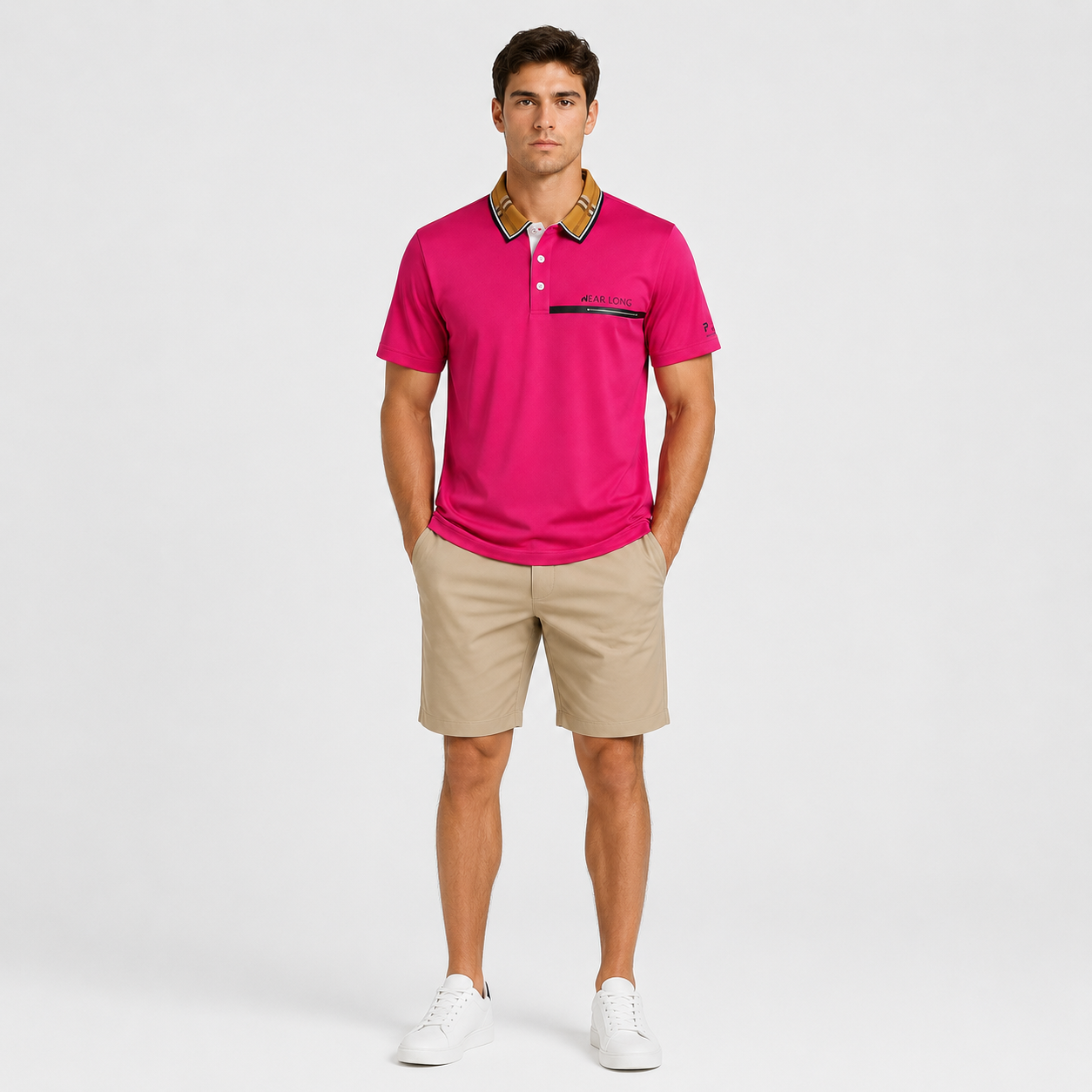 Stylish Golf Shirt For Men,www.nearlonggolf.com,Stylish Golf Shirt For Men Modern Casual Golf Apparel
