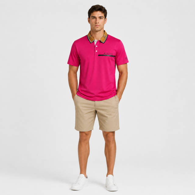 Stylish Golf Shirt For Men,www.nearlonggolf.com,Stylish Golf Shirt For Men Modern Casual Golf Apparel