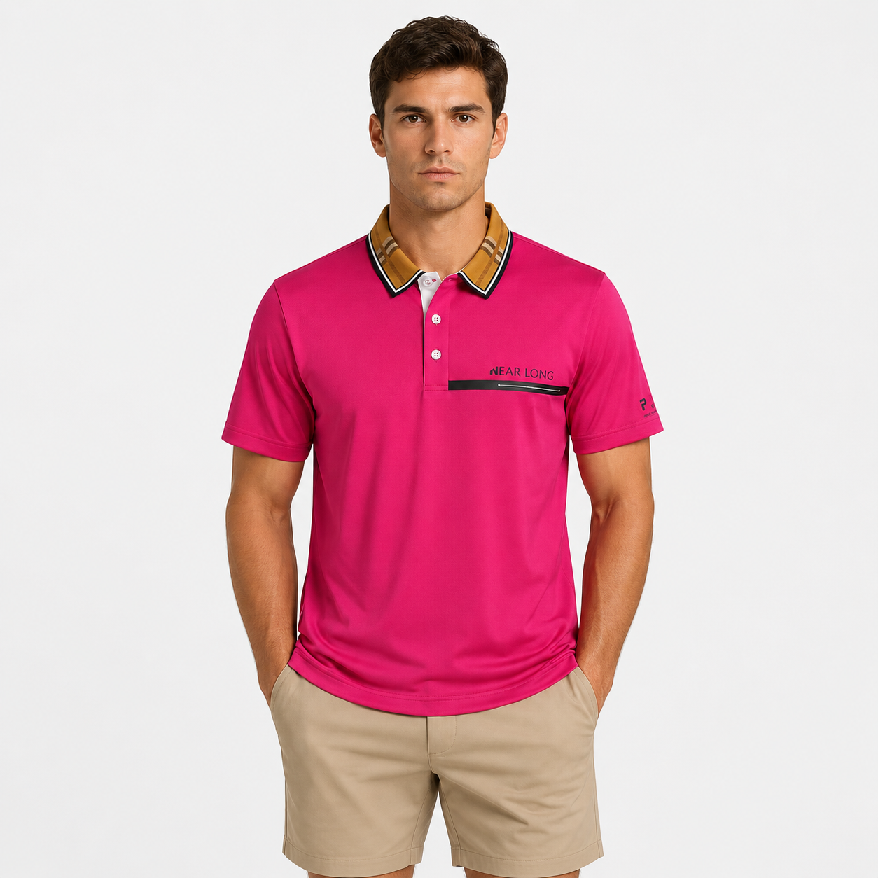 Stylish Golf Shirt For Men,www.nearlonggolf.com,Stylish Golf Shirt For Men Modern Casual Golf Apparel