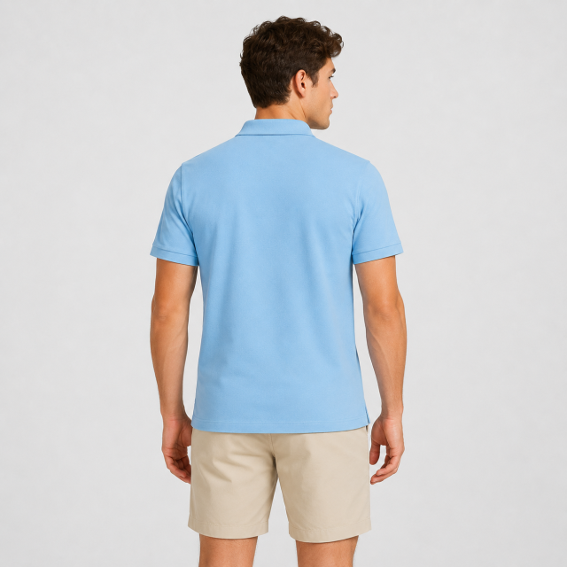Men's Light Blue Golf Shirt,www.nearlonggolf.com,Light Blue Golf Shirt for Men | OEM Golf Clothing