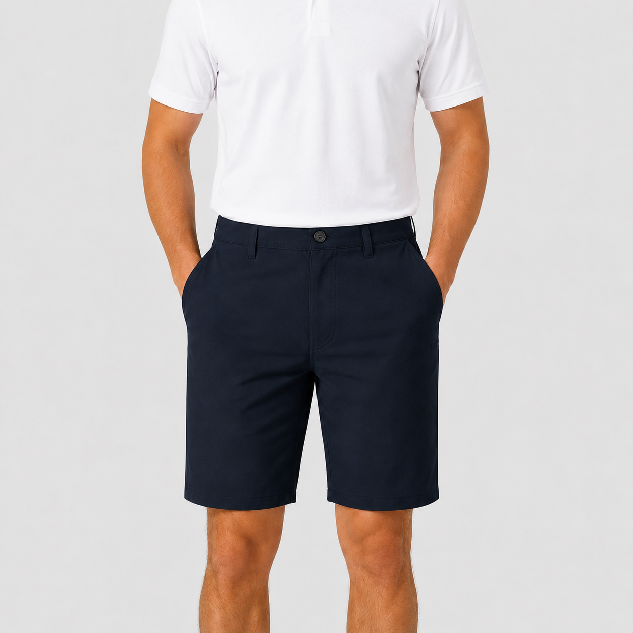 Black Men's Golf Shorts,www.nearlonggolf.com,Black Men's Golf Shorts | Flat Front OEM Golf Shorts