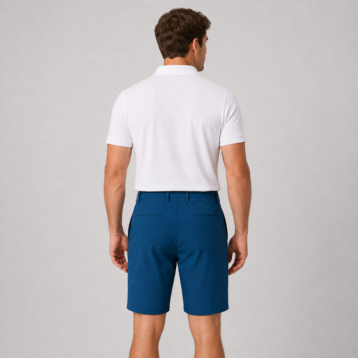 Navy Tailored Golf Shorts,www.nearlonggolf.com,Navy Tailored Golf Shorts | Private Label Men's Apparel
