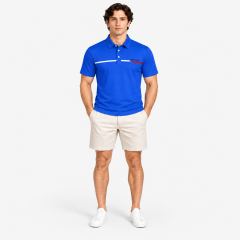 Men’s Blue Golf Polo Shirt