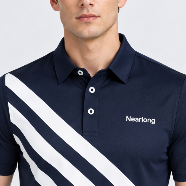 Men's Navy Golf Polo Shirt