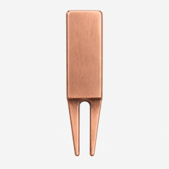 Custom golf divot tool smooth back for logo personalization