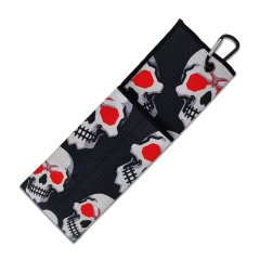 Skull Golf Towel