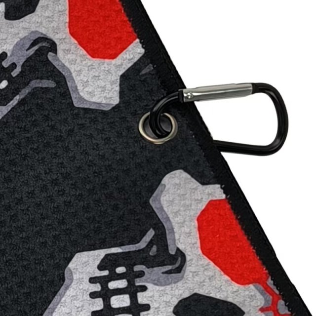 Skull Golf Towel