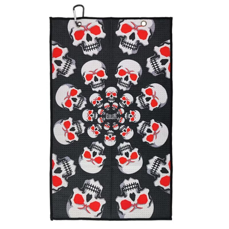 Skull Golf Towel