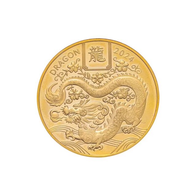 Custom engraved metal golf ball marker coin with detailed artwork