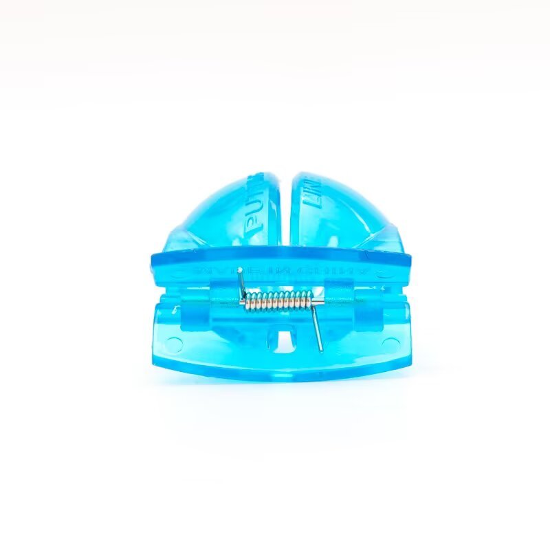 Golf ball pick up tool for putter grip with foldable spring claw mechanism