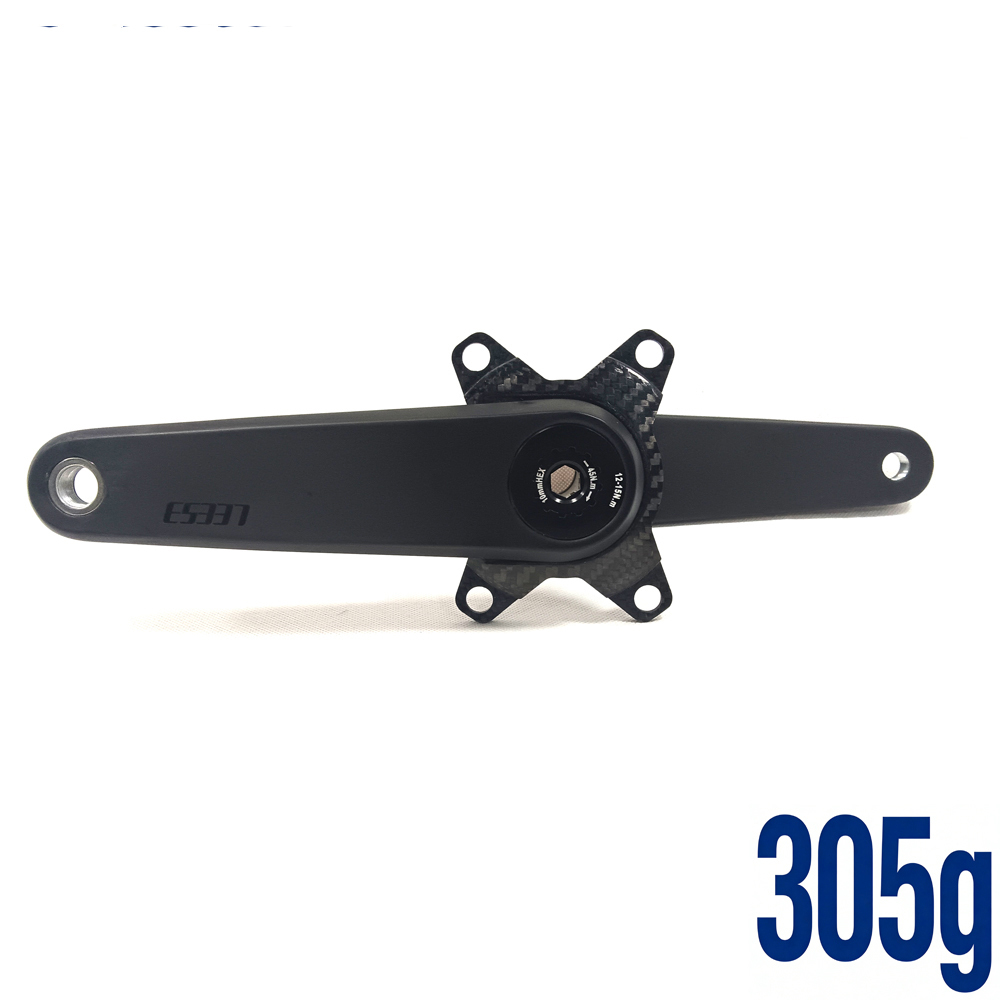 NEW LEESE DUB 28.99mm AXLE CARBON CRANK 305g