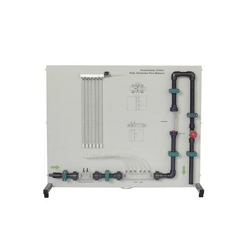 Thiết bị đo lưu lượng Venturimeter, Orifice Plate, Rotameter Thiết bị thí nghiệm kỹ thuật chất lỏng Thiết bị giảng dạy Thiết bị đào tạo nghề