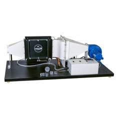 Аэродинамическая труба для визуализации линий тока. Учебное оборудование для гидротехники. Учебное оборудование.