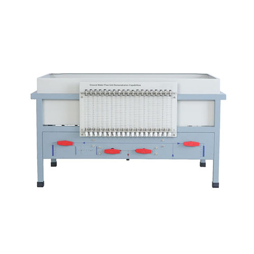 Możliwości demonstracyjne jednostki przepływu wód gruntowych Hydrodynamika Sprzęt laboratoryjny Sprzęt dydaktyczny Sprzęt do szkolenia zawodowego