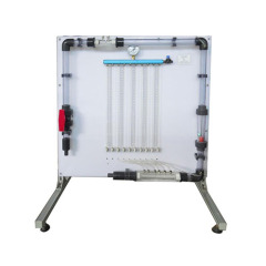 Thiết lập đồng hồ đo Venturi Thiết bị đào tạo kỹ thuật chất lỏng Thiết bị giáo dục Thiết bị giảng dạy