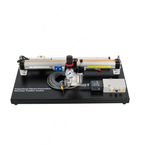 Kit de Eletropneumática Proporcional, Treinador de Controlo de Posição Linear, Treino Didático, Equipamento de Treino Técnico, Treinador Pneumático
