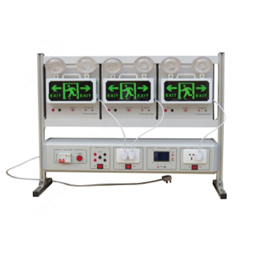 Emergency Lighting System Trainer Didactic Training Classroom Training Set Building Automation Trainer