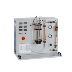 Demostrador de equipos de capacitación educativa sobre transferencia de calor en lecho fluidizado Equipo de laboratorio térmico