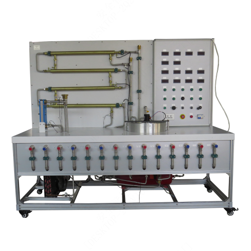 อุปกรณ์ฝึกอบรมสำหรับเครื่องแลกเปลี่ยนความร้อนประเภทต่างๆ อุปกรณ์สาธิตสำหรับห้องปฏิบัติการความร้อน