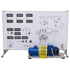 Stand For Laboratory Work "The Study The Asynchronous Motor (With Cage Rotor; Wound Rotor)" Electrical Lab Equipment Teaching Equipment Educational Equipment