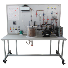 Trener klimatyzacji z pompą ciepła, sprzęt laboratoryjny do chłodnictwa, sprzęt dydaktyczny, sprzęt do szkolenia zawodowego