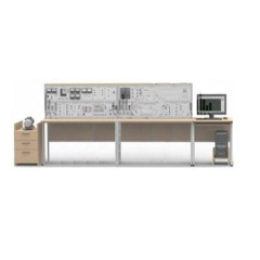 Stand For Laboratory Work On The Course "Electrical Power Plants" Electrical Lab Equipment Teaching Equipment Educational Equipment