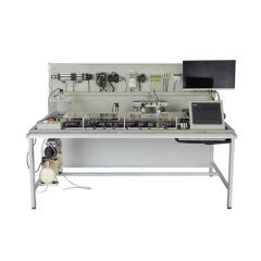 PLC Workstation With HID Interface; Sensor kit; And Actuators; Conveyor Belt System And SCADA (Supervisory Control And Data Acquisition) System Demonstration Kit Electrical Lab Equipment Didactic Equipment Vocational Training Equipment