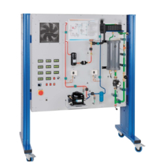 Circuito de Refrigeración con Condensador de Carga Variable Equipos de Formación Equipos Didácticos Equipos de Formación Profesional