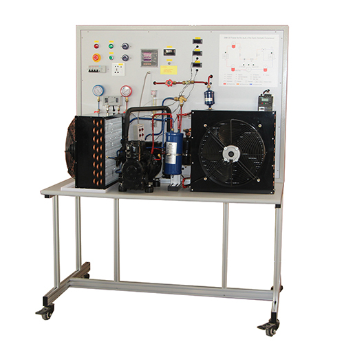 Trainer For The Study Of  The Semi-Hermetic Compressor Refrigeration Laboratory Equipment Didactic Equipment Vocational Training Equipment
