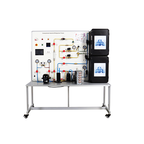 Entrenador de Refrigeración Industrial Computarizado Equipos de Laboratorio de Refrigeración Equipos Didácticos Equipos de Formación Profesional