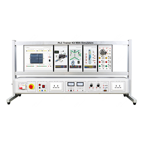 PLC Trainer Kit With Simulators Electrical Lab Equipment Educational Equipment Teaching Equipment