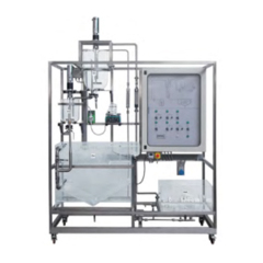 Coagulation Flocculation And Settling Pilot Plant Water Treatment Trainer Didactic Equipment Vocational Training Equipment