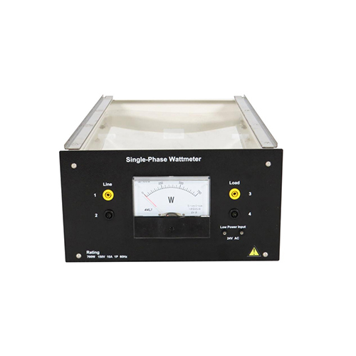Wattímetro monofásico - Equipamento para laboratório de eletricidade, equipamento didático, equipamento para formação profissional.