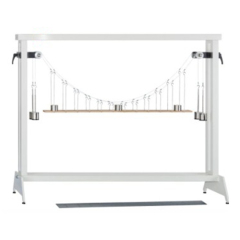 อุปกรณ์ฝึกหัดกลไกสะพานแขวนแบบง่าย อุปกรณ์การเรียนการสอน