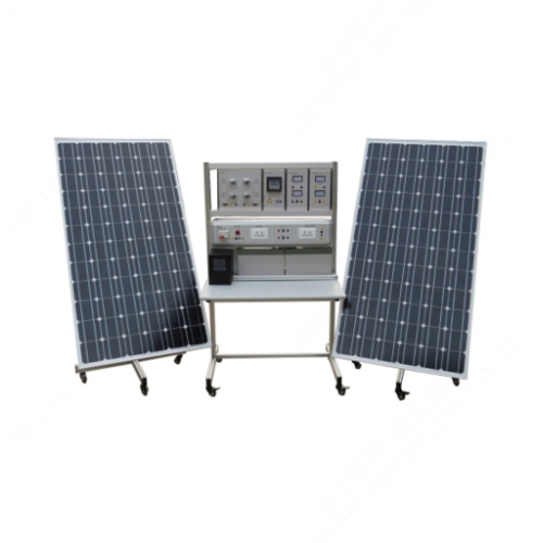 Sistema fotovoltaico para sistemas isolados da rede elétrica, equipamento educativo, formação em competências técnicas, sistema de formação em energias renováveis.