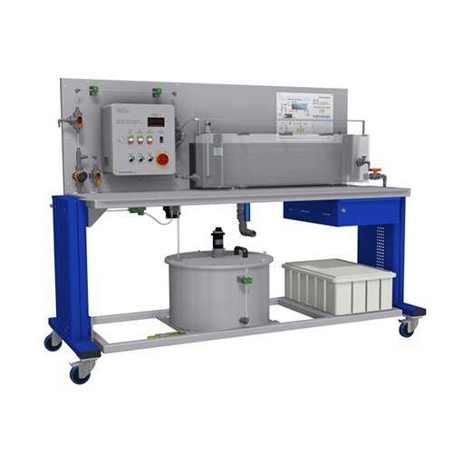 Modello di vasca di sedimentazione, istruttore di trattamento delle acque, attrezzatura didattica, attrezzatura per la formazione professionale