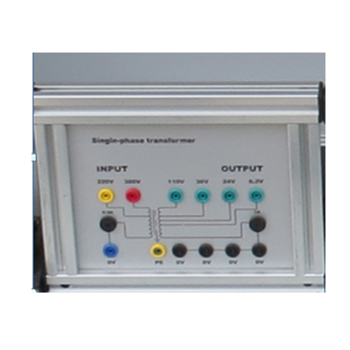 Set Of 2 Single Phase Transformer Electrical Lab Equipment Didactic Equipment Vocational Training Equipment
