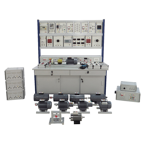 منصة تدريب لدراسة المحركات الكهربائية، معدات مختبرات كهربائية، معدات تعليمية، معدات تعليمية