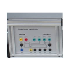 Set Of 2 Single Phase Transformer Electrical Lab Equipment Didactic Equipment Vocational Training Equipment