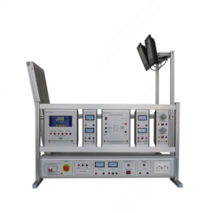 แท่นฝึกอบรมด้านเซลล์แสงอาทิตย์ อุปกรณ์การศึกษา การฝึกอบรมทักษะทางเทคนิค ระบบฝึกอบรมพลังงานหมุนเวียน